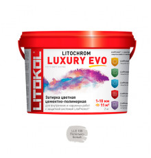 LITOCHROM LUXURY EVO LLE.100 пепельно-белый ведро 2 кг