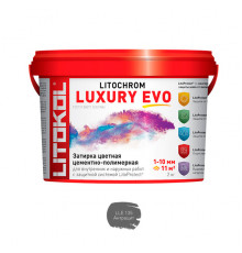 LITOCHROM LUXURY EVO LLE.135 антрацит ведро 2 кг