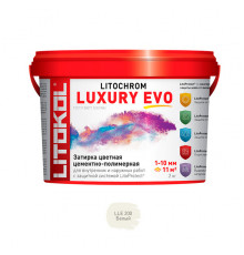 LITOCHROM LUXURY EVO LLE.200 белый ведро 2 кг