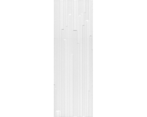 60174 Бьянка белый матовый полоски 20x60x0,9 керамическая плитка