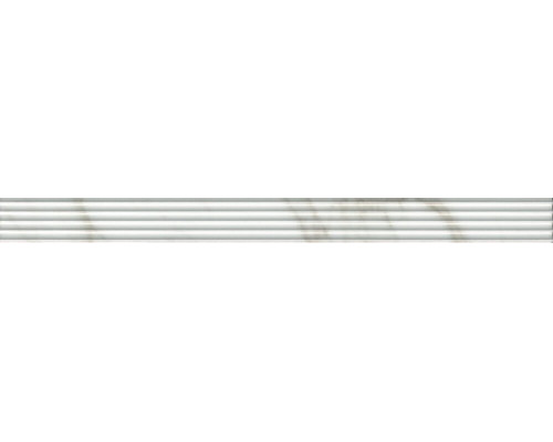 LSA014R Прадо белый структура обрезной 40*3,4 бордюр